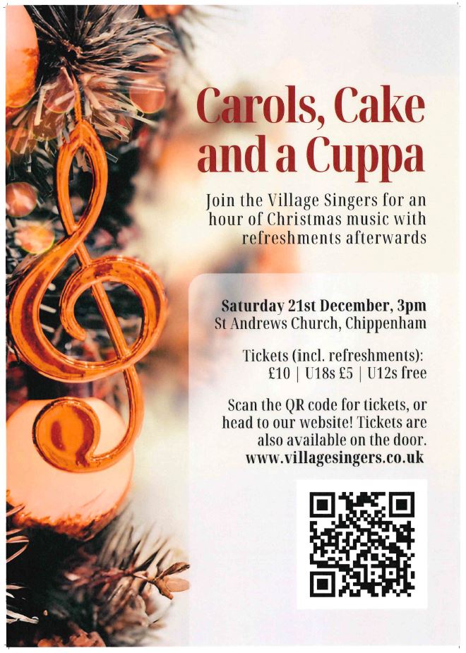 Carols, Cake and a Cuppa with the Village Singers